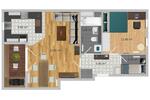 Dachgeschoßwohnung Berlin Friedrichshain-Kreuzberg - 2.5 Zimmer, 55 m&sup2;, 409.000&euro; | Angebot:26604882