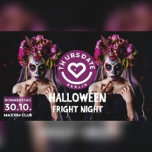 Fright night- Halloween im Maxxim Club 30.10.2025 Maxxim Club