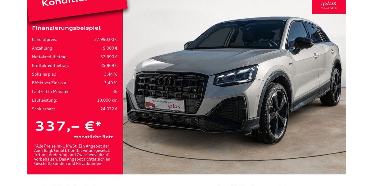 Audi Q2 4.042 km 35.490 € Potsdam 14482