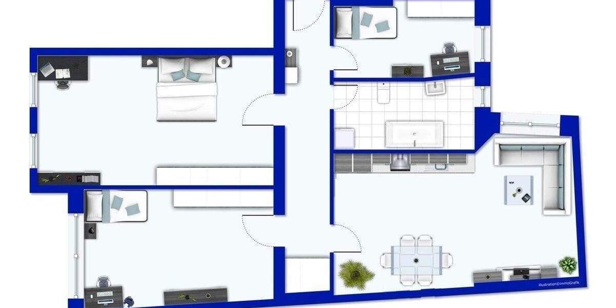 Etagenwohnung Berlin Gesundbrunnen - 3 Zimmer, 118 m&sup2;, 598.000&euro; | Angebot:25686085