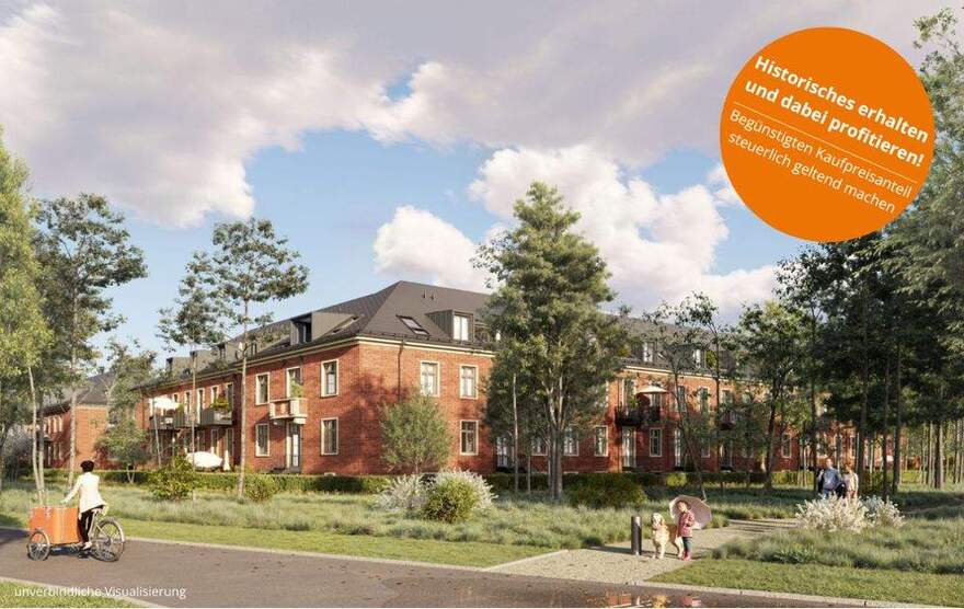 Für Singles oder Paare! 2 Zimmer-Wohnung mit ca. 57m², Terrasse und eigenem Garten 2 zimmer