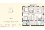 Etagenwohnung Potsdam Bornstedter Feld - 4 Zimmer, 126 m&sup2;, 978.155&euro; | Angebot:25714616