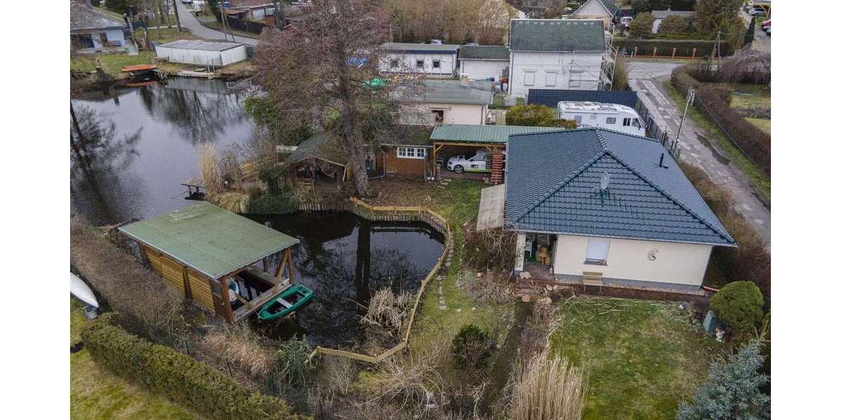 Wohntraum am Wasser! EFH mit eigenem Bootsanlegesteg direkt an der Havel! 3 zimmer