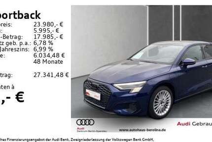 Audi A3 66.181 km 23.980 € Berlin 13581