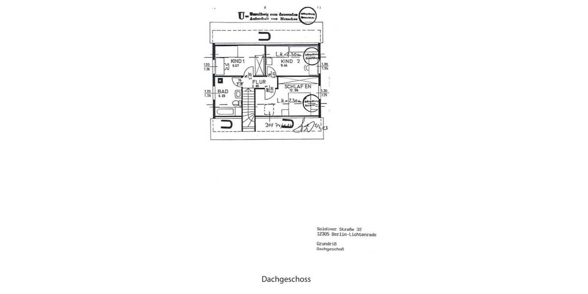 Einfamilienhaus Berlin Lichtenrade - 5 Zimmer, 107 m&sup2;, 615.000&euro; | Angebot:26866379
