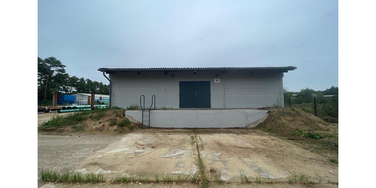 Lagerhalle u. Außenflächen zu vermieten ab Januar 2026 zimmer