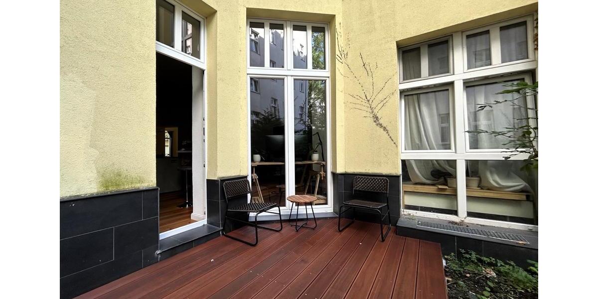 Erdgeschoßwohnung Berlin Friedrichshain-Kreuzberg - 3.5 Zimmer, 120 m&sup2;, 2.790&euro; | Angebot:26635086