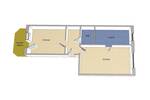 Etagenwohnung Potsdam Drewitz - 2 Zimmer, 56 m&sup2;, 235.000&euro; | Angebot:26816200