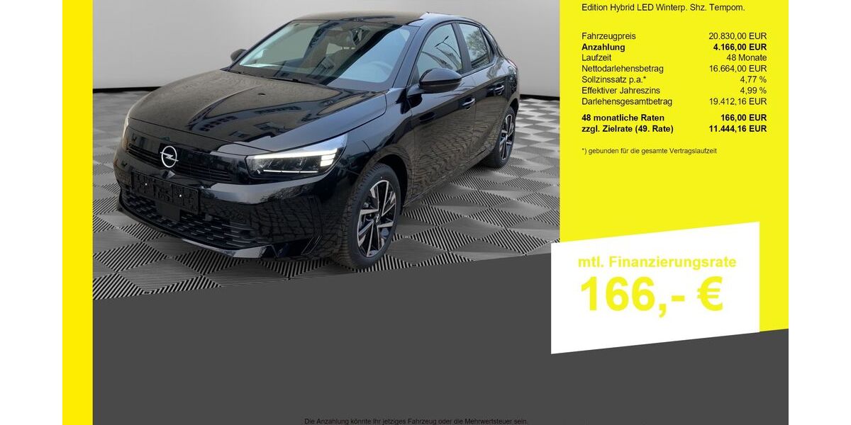 Opel Corsa 2.259 km 20.830 &euro; Berlin-Französisch Buchholz 13127