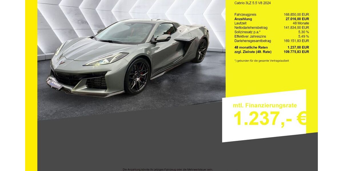 Corvette Z06 5.455 km 168.850 &euro; Berlin-Französisch Buchholz 13127