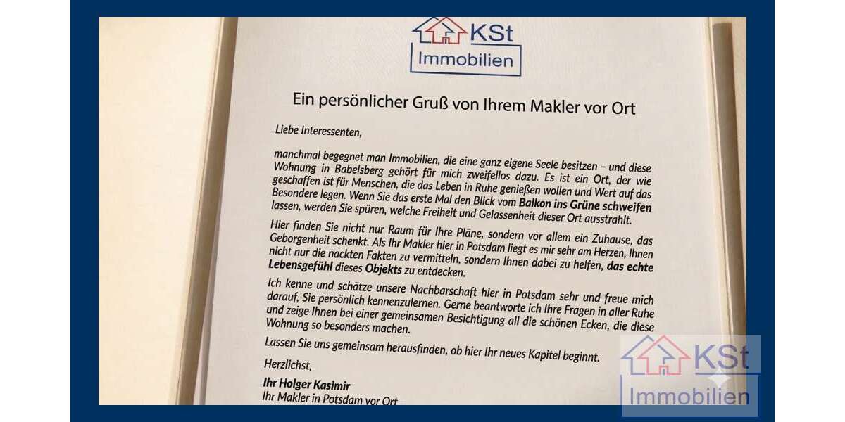 Etagenwohnung Potsdam / Babelsberg Babelsberg - 3 Zimmer, 83 m&sup2;, 429.000&euro; | Angebot:26085088