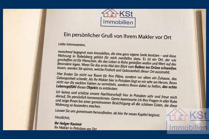 Wohnung Potsdam / Babelsberg Babelsberg - 3 Zimmer, 83 m&sup2;, 429.000&euro; | Angebot:26085088