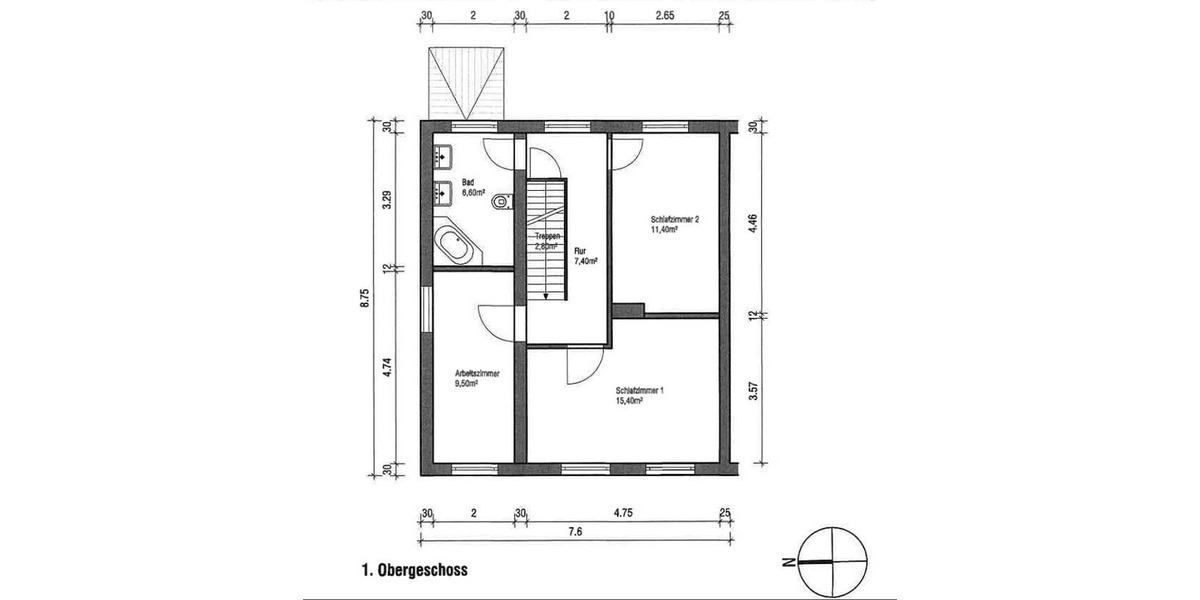 Reihenendhaus Berlin Lichtenrade - 6 Zimmer, 150 m&sup2;, 565.000&euro; | Angebot:26499650