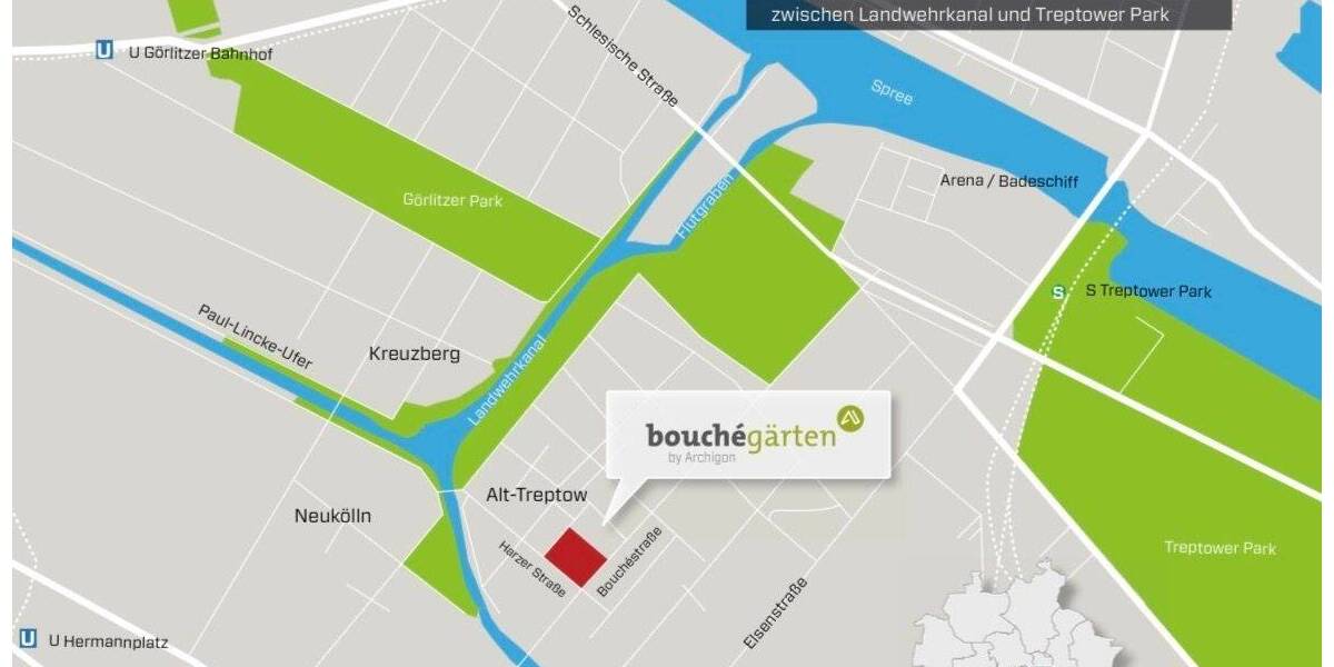 Etagenwohnung Berlin Alt-Treptow - 3 Zimmer, 105 m&sup2;, 679.000&euro; | Angebot:26808318