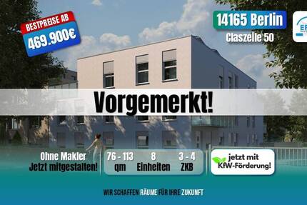 Wohnung Berlin Zehlendorf - 3 Zimmer, 499.900&euro; | Angebot:26359359