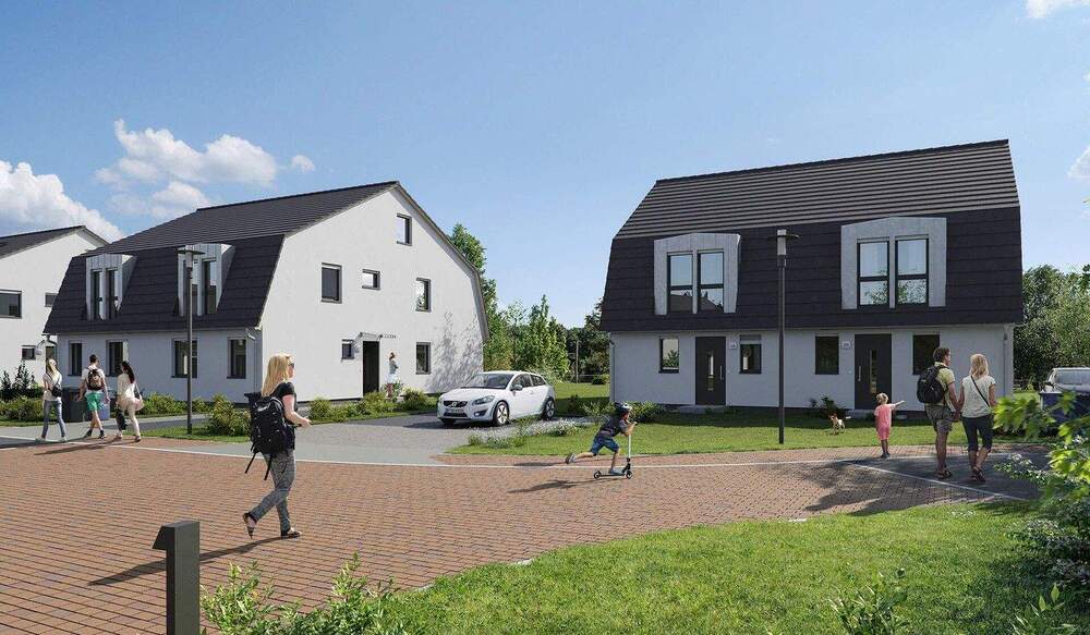 Doppelhaushälfte Schönwalde-Glien Schönwalde-Dorf - 6 Zimmer, 159 m&sup2;, 549.900&euro; | Angebot:25731243