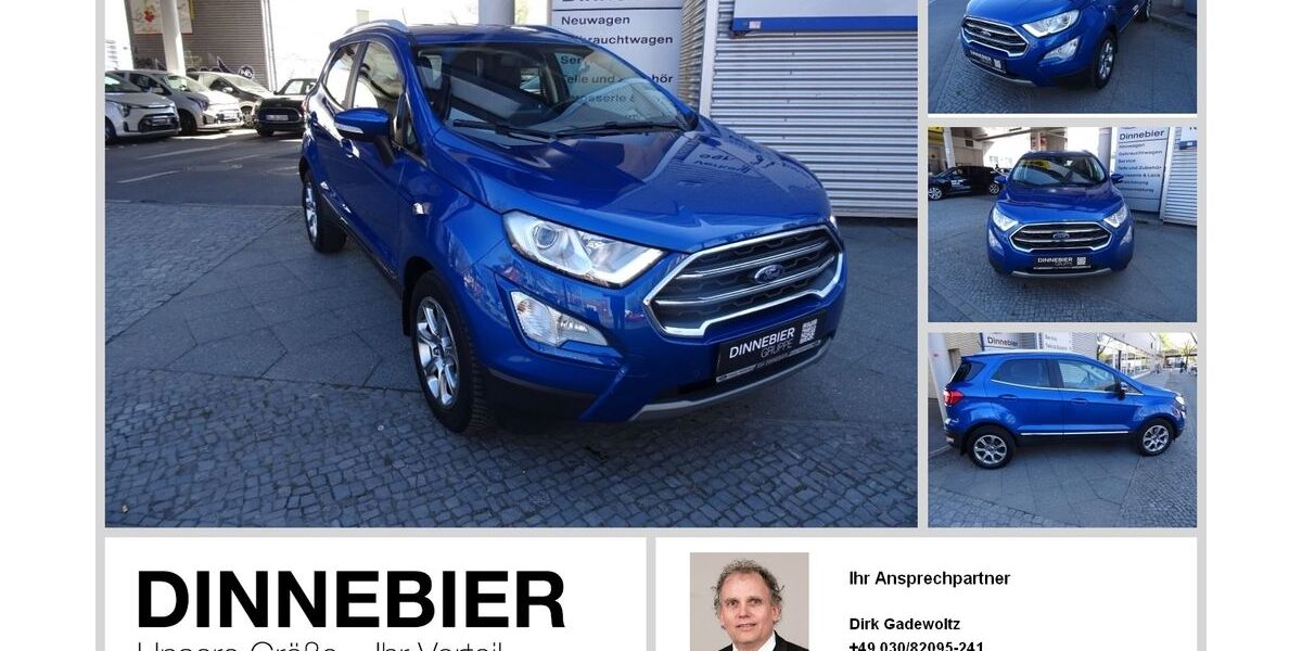 Ford EcoSport 95.193 km 14.480 &euro; Berlin 14199