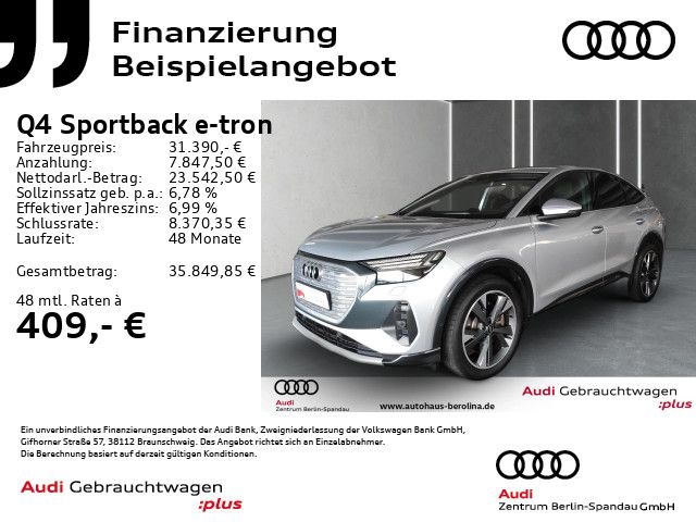 Audi Q4 e-tron 36.563 km 31.390 € Berlin 13581
