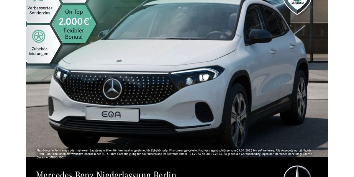Mercedes-Benz EQA 9.099 km 35.490 &euro; Berlin 12681