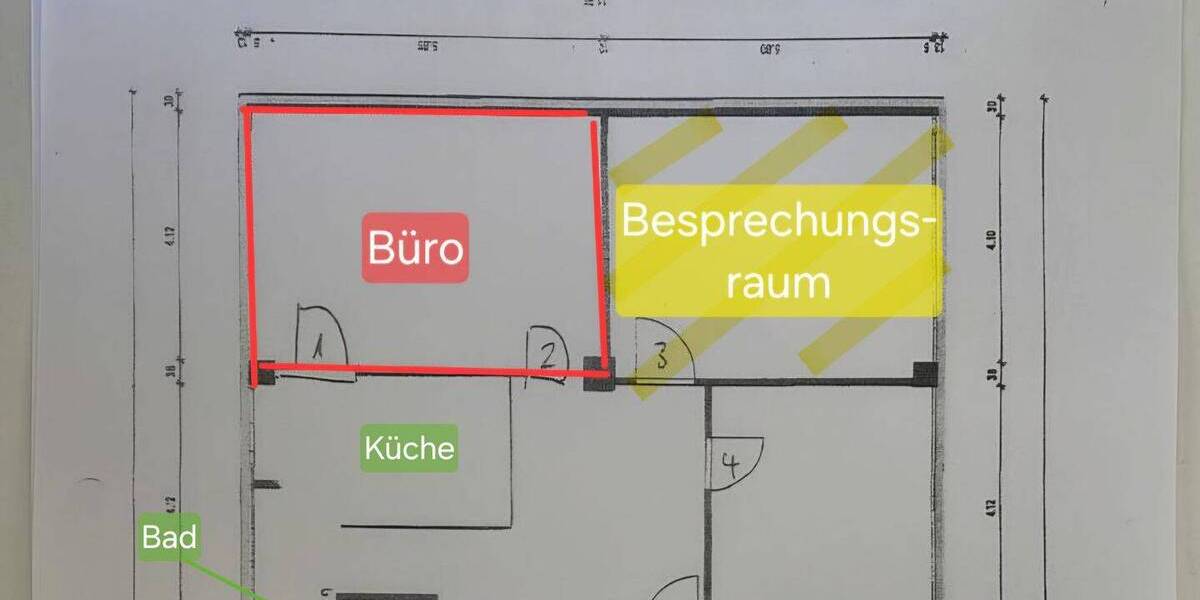 Gewerbeobjekt Berlin Halensee - 1 Zimmer, 24 m&sup2;, 1.200&euro; | Angebot:26930308