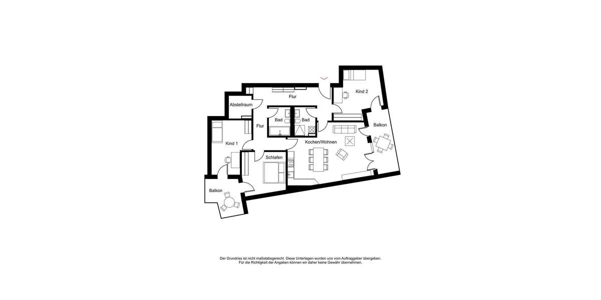Etagenwohnung Berlin Siemensstadt - 4 Zimmer, 125 m&sup2;, 1.900&euro; | Angebot:25803179