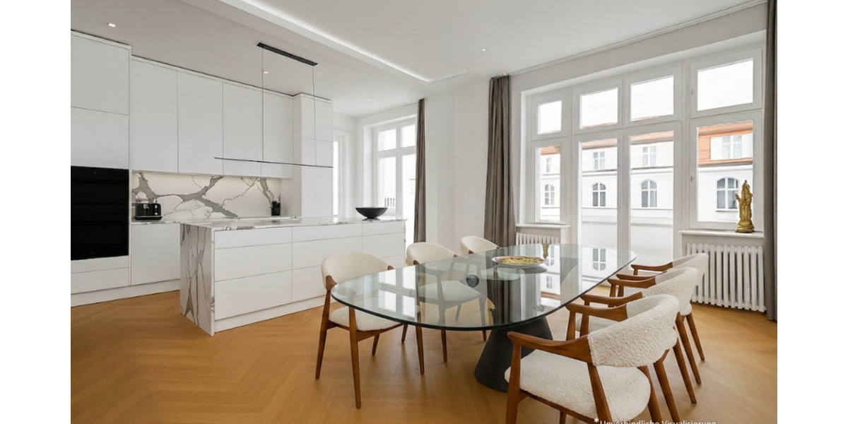 Etagenwohnung Berlin Charlottenburg - 5 Zimmer, 204 m&sup2;, 2.450.000&euro; | Angebot:26362532