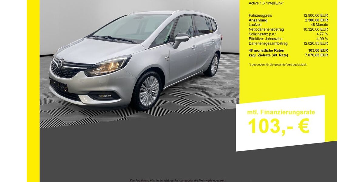 Opel Zafira 102.989 km 11.990 &euro; Berlin-Französisch Buchholz 13127