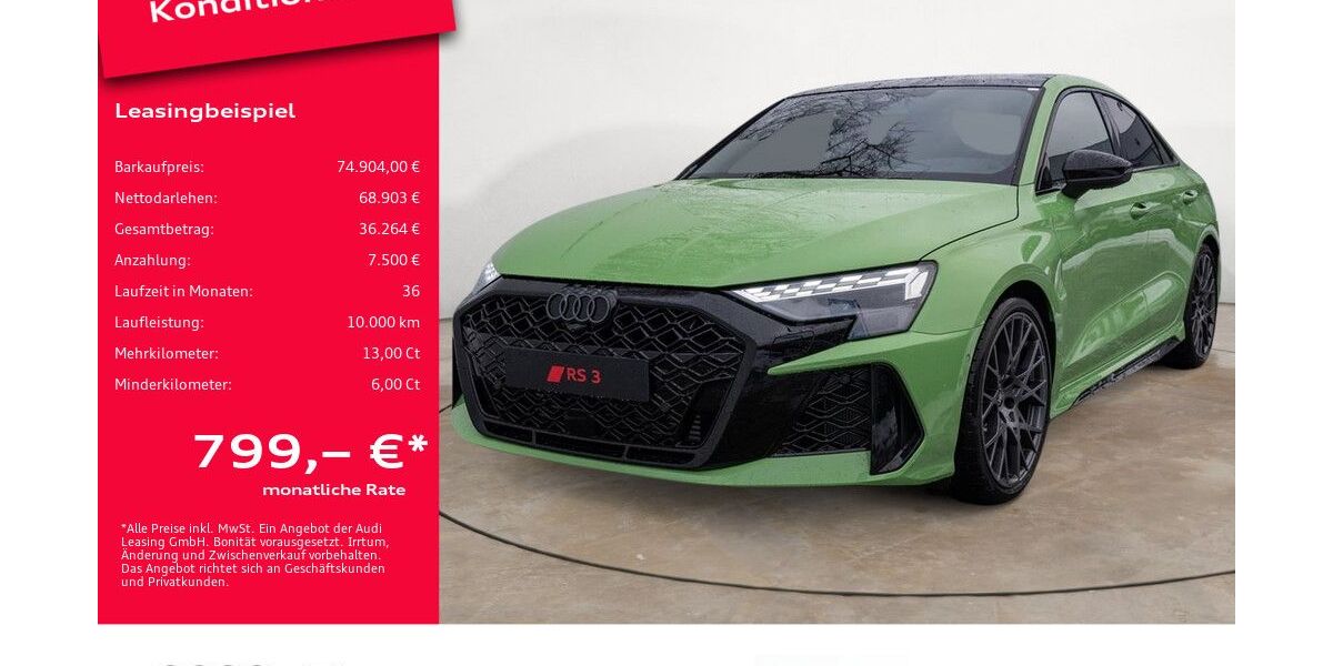 Audi RS3 4.000 km 73.905 &euro; Potsdam 14482