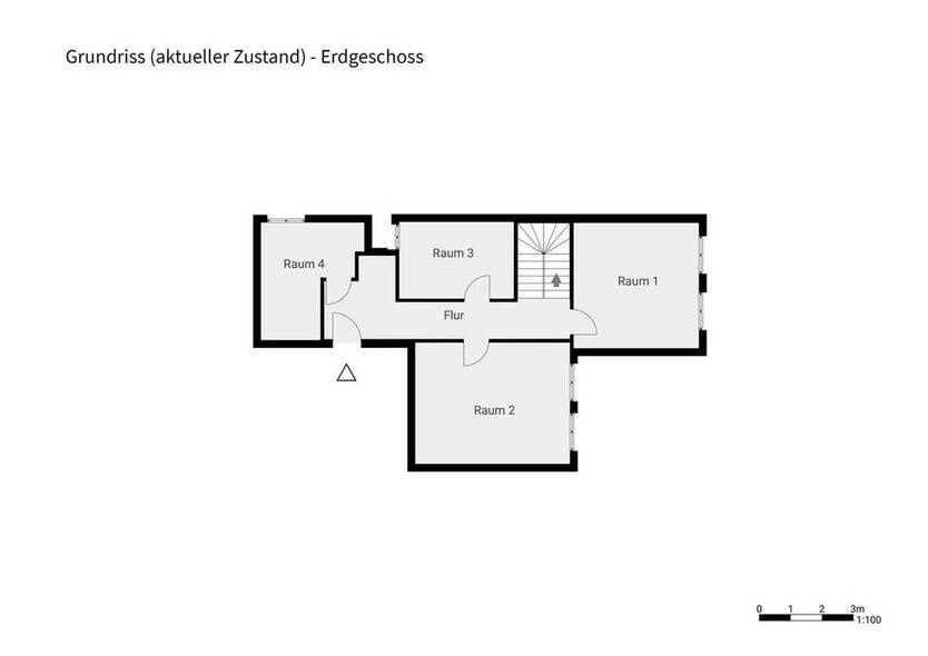 Gepflegte Büroeinheit in denkmalgeschütztem Altbau in erstklassiger Lage