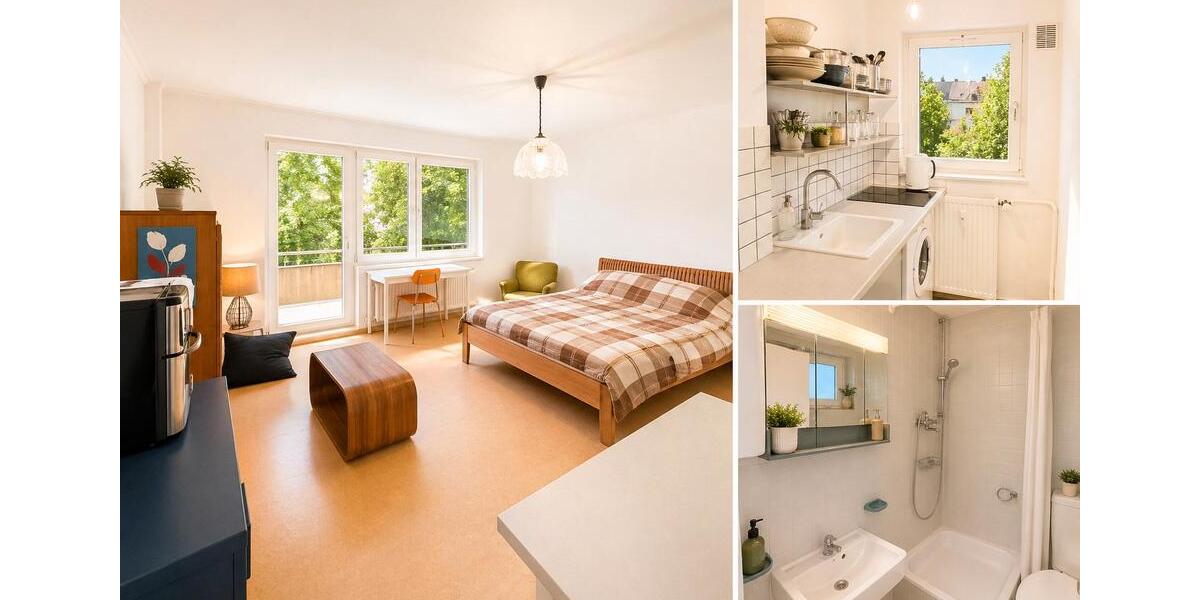 Etagenwohnung Berlin Friedrichshain-Kreuzberg - 1 Zimmer, 30 m&sup2;, 159.000&euro; | Angebot:26368518