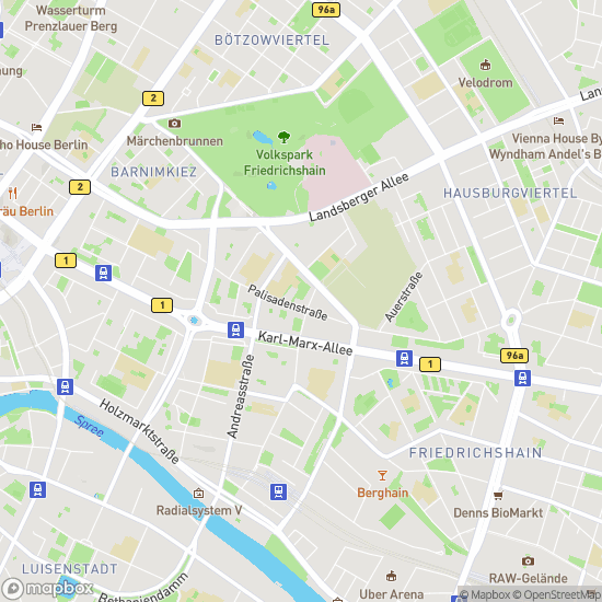 Etagenwohnung Berlin Friedrichshain - 3 Zimmer, 71 m&sup2;, 429.000&euro; | Angebot:25770383