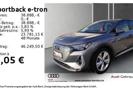 Audi Q4 e-tron 31.153 km 37.929 € Berlin 13581