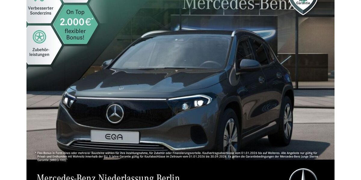Mercedes-Benz EQA 2.947 km 37.990 &euro; Berlin 10587