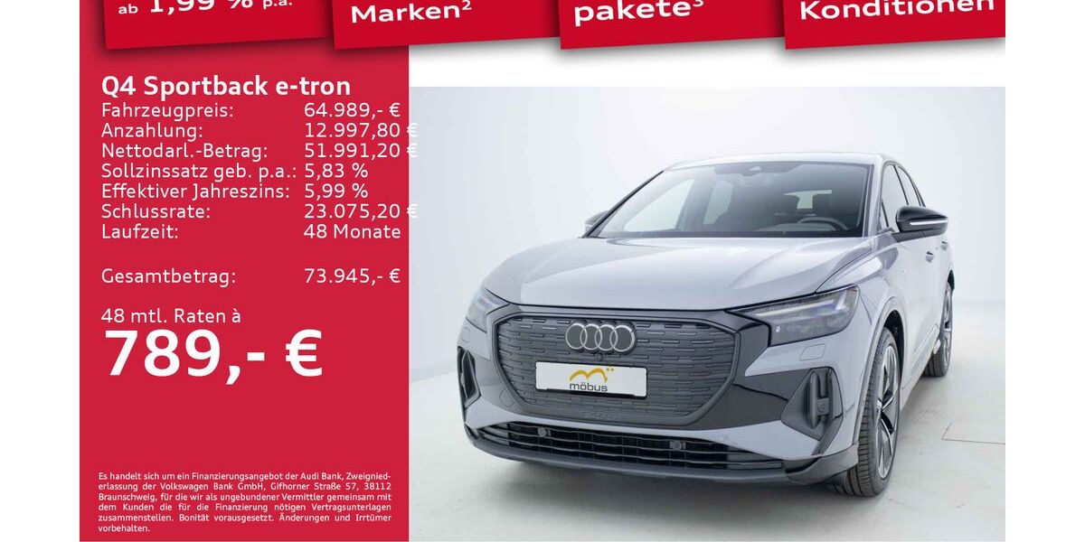 Audi Q4 e-tron 5.000 km 67.845 € Berlin 13088