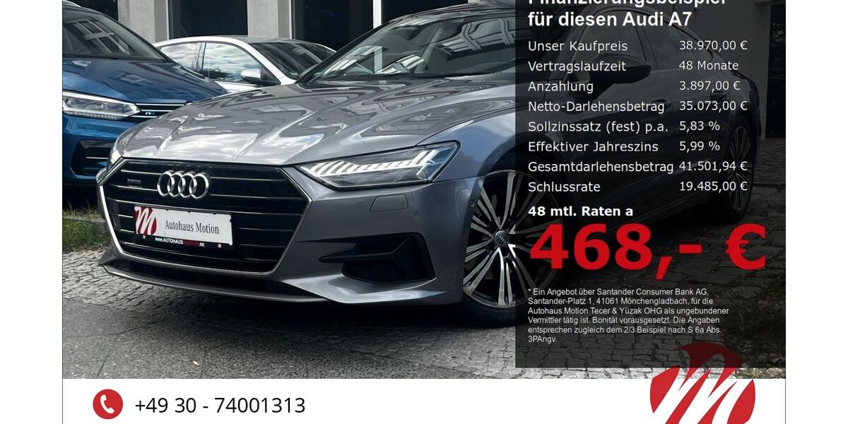 Audi A7 91.323 km 38.470 &euro; Berlin 12305