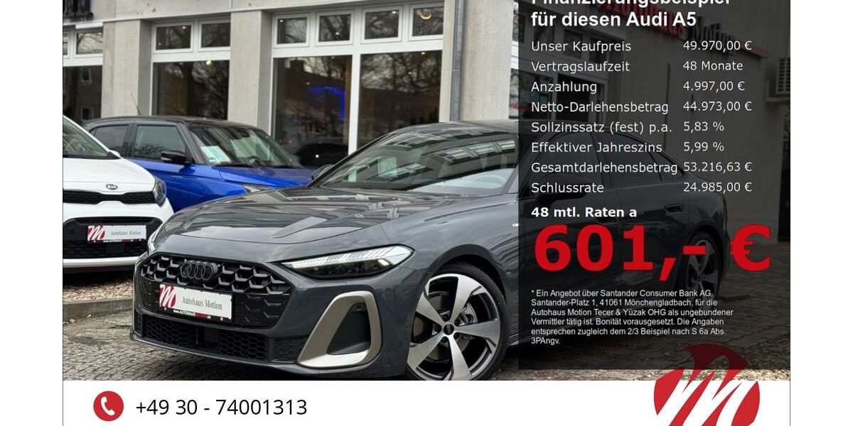 Audi A5 10.000 km 49.970 &euro; Berlin 12305