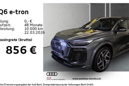 Audi Q6 e-tron 1.500 km 79.888 &euro; Berlin 13581