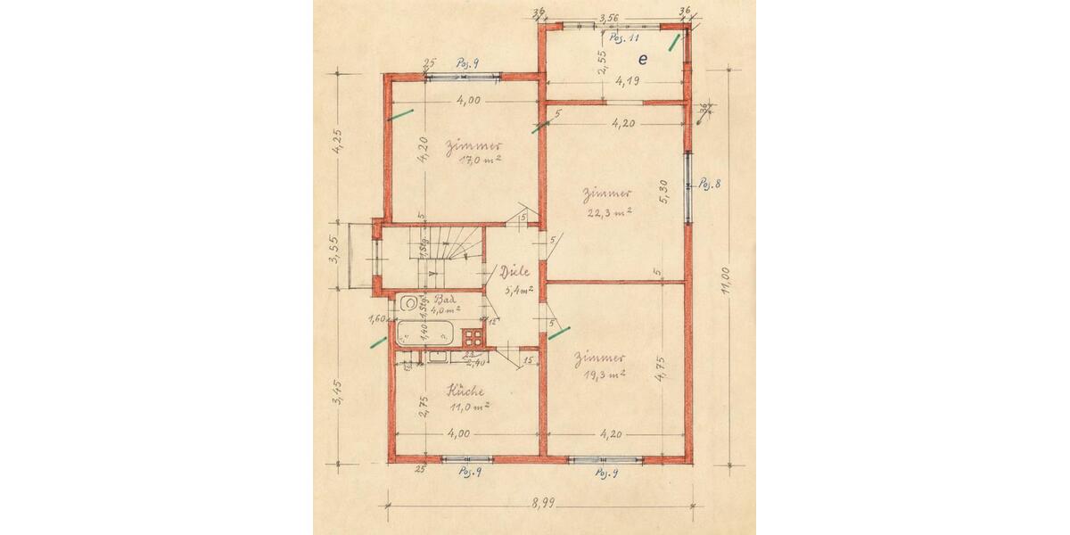 Mehrfamilienhaus, Wohnhaus Berlin Steglitz-Zehlendorf - 7 Zimmer, 200 m&sup2;, 899.500&euro; | Angebot:27715189