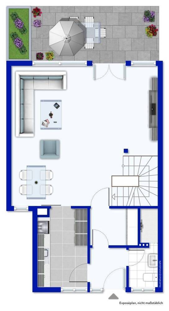 Familienfreundliches Reihenendhaus in ruhiger und grüner Lage!