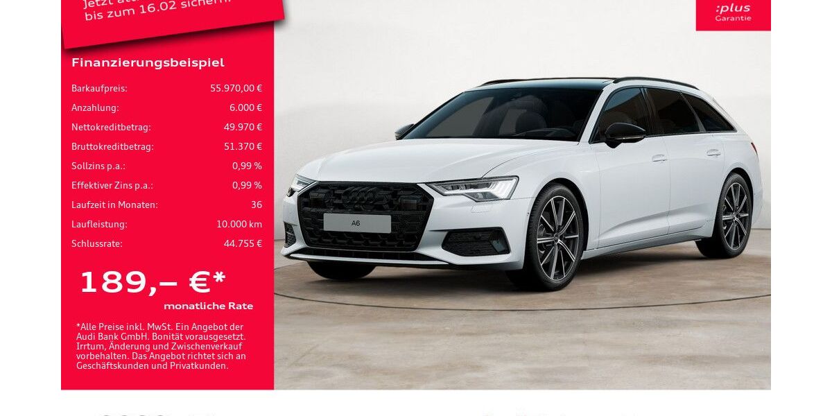 Audi A6 5.604 km 55.970 &euro; Potsdam 14482