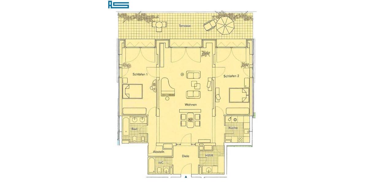 Terrassenwohnung Potsdam Babelsberg Nord - 3 Zimmer, 150 m&sup2;, 940.000&euro; | Angebot:25702327