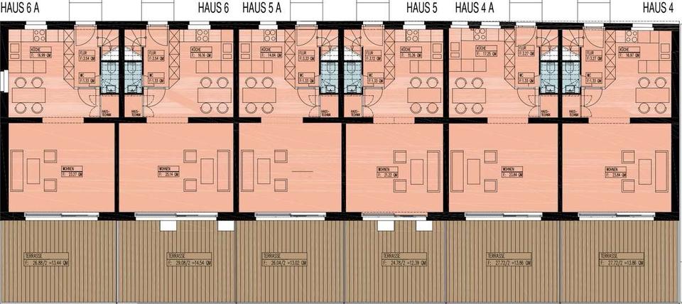 Reihenhaus Nauen - 3 Zimmer, 89 m&sup2;, 319.000&euro; | Angebot:27017572