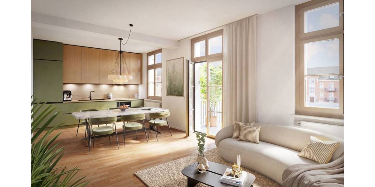 Etagenwohnung Potsdam Krampnitz - 4 Zimmer, 101 m&sup2;, 834.000&euro; | Angebot:25756126
