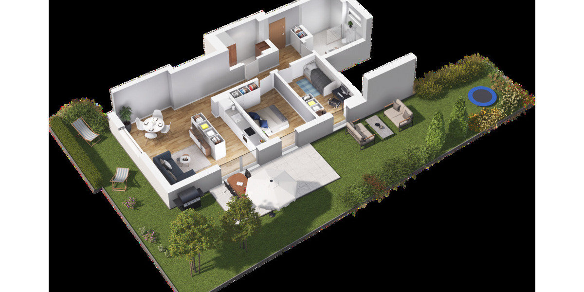 Etagenwohnung Falkensee - 3 Zimmer, 80 m&sup2;, 430.000&euro; | Angebot:25672312