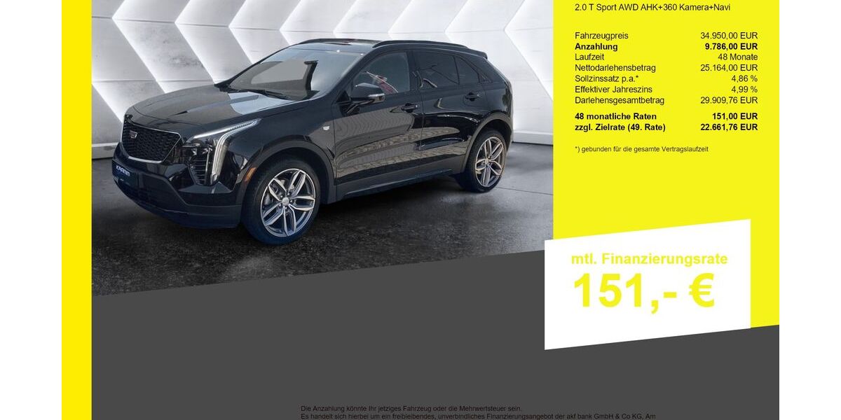 Cadillac XT4 41.000 km 32.950 &euro; Berlin-Französisch Buchholz 13127
