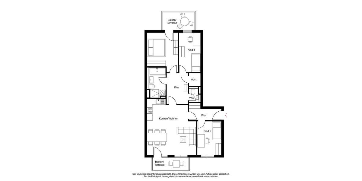 Etagenwohnung Berlin Siemensstadt - 4 Zimmer, 109 m&sup2;, 1.765&euro; | Angebot:26914346