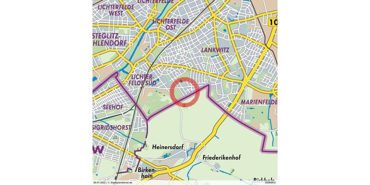 Grundstück Berlin Steglitz-Zehlendorf - 890.000&euro; | Angebot:27107941