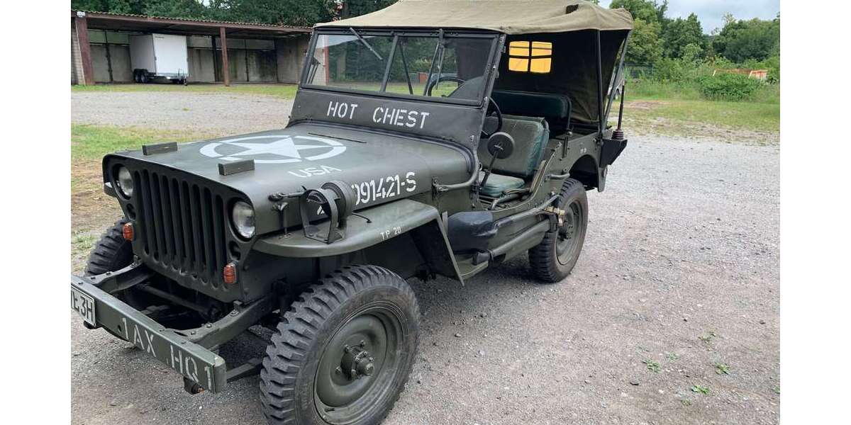Jeep Willys 99.999 km 29.500 € Berlin 10557