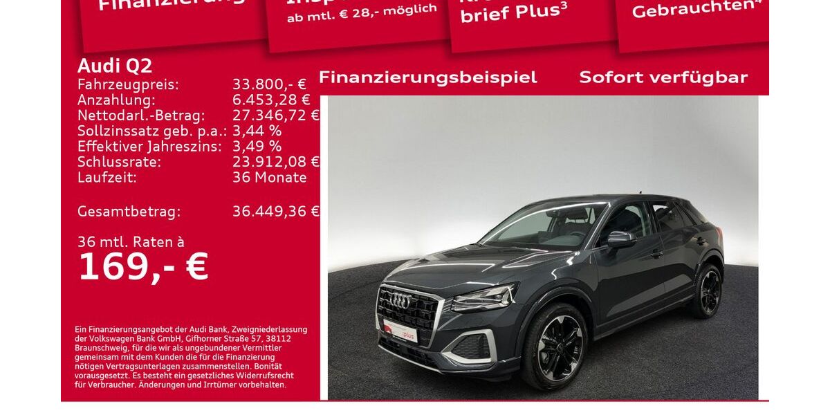 Audi Q2 7.500 km 33.800 € Berlin 10587