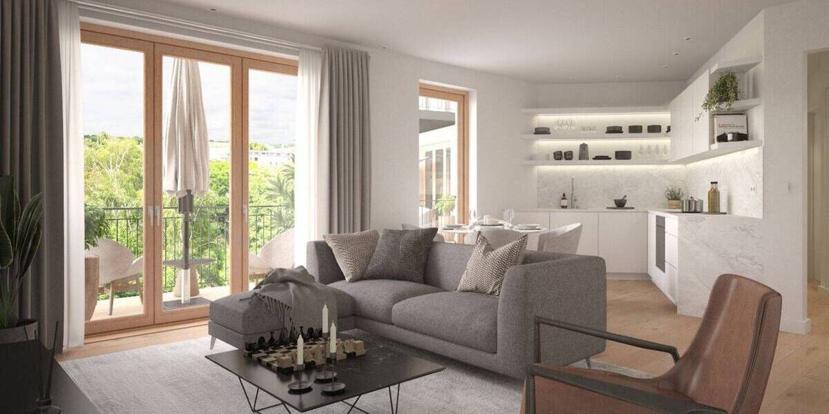 Etagenwohnung Potsdam Potsdam West - 3 Zimmer, 59 m&sup2;, 465.000&euro; | Angebot:26345383